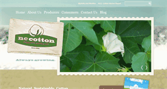 Desktop Screenshot of nccotton.org